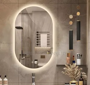 Oval Led Mirror 32by20