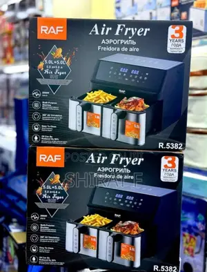 10 Litres Raf Double Air Fryer