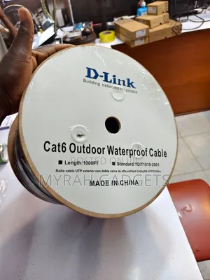 D-link Brand Cat6 Outdoor Waterproof Network Cable Roll