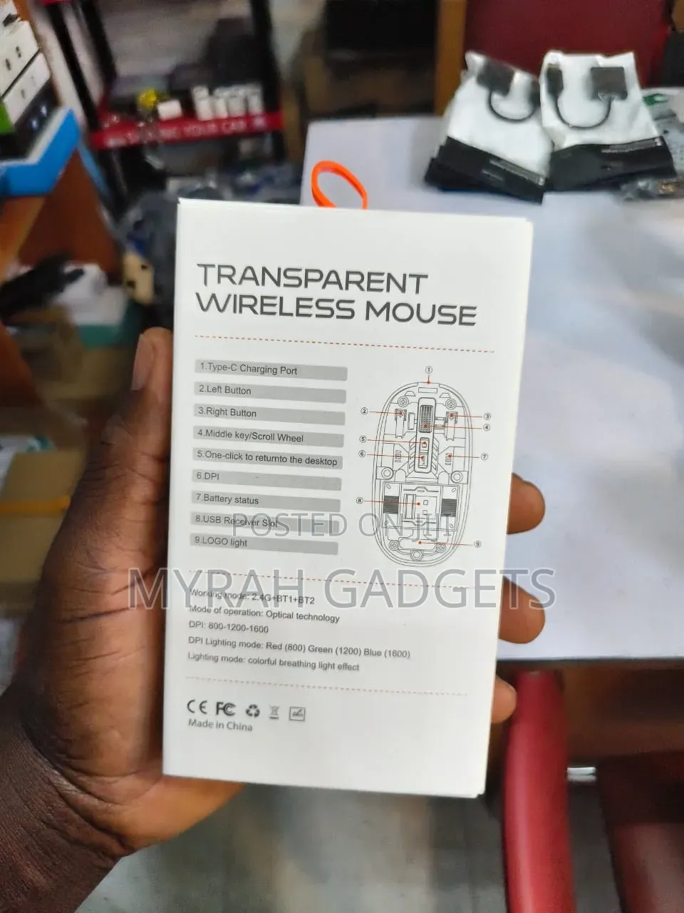 Rechargeable Wireless Mouse