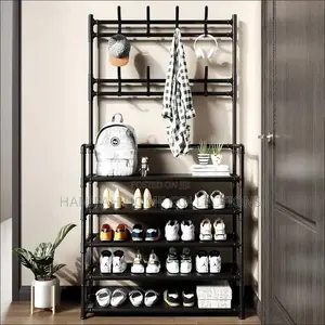 Space Saver Shoe Rack With Hanger