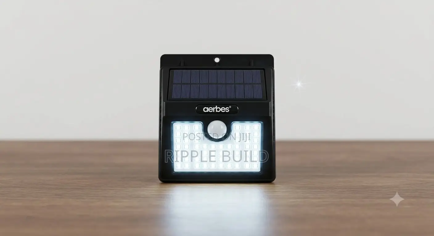 Aerbes Ab-ta002 30w Solar Wall Light Motion Sensor Security Lamp