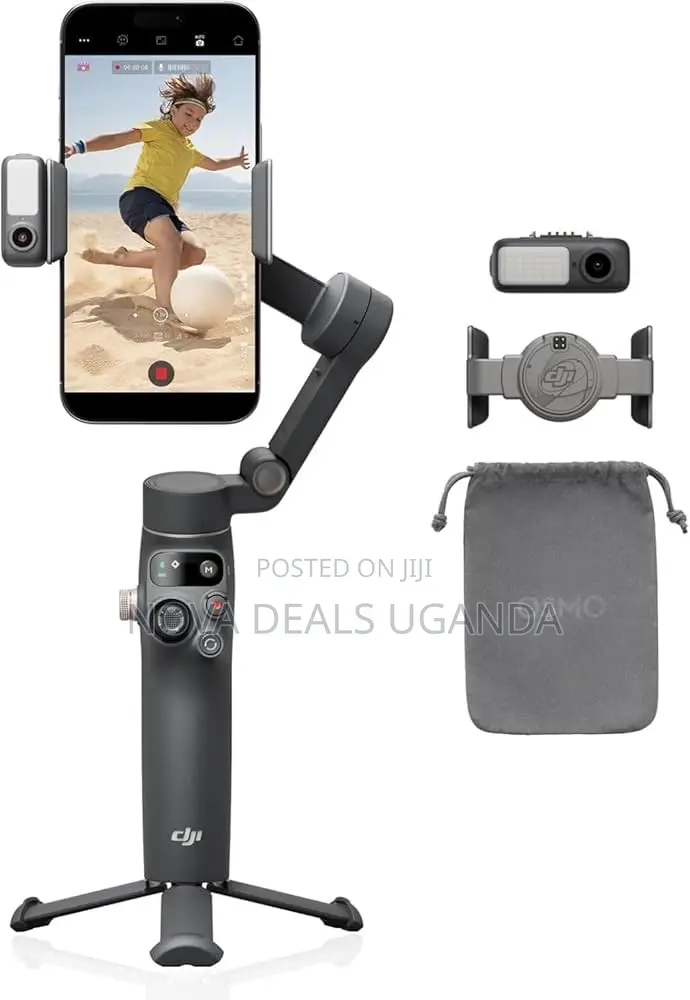 Osmo Mobile 8p Gimbal Stabilizer for iPhone Android, Remote Controller