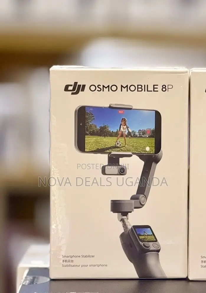 Osmo Mobile 8p Gimbal Stabilizer for iPhone Android, Remote Controller