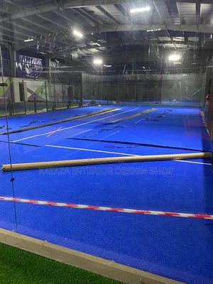 Synthetic Blue Grass Carpet