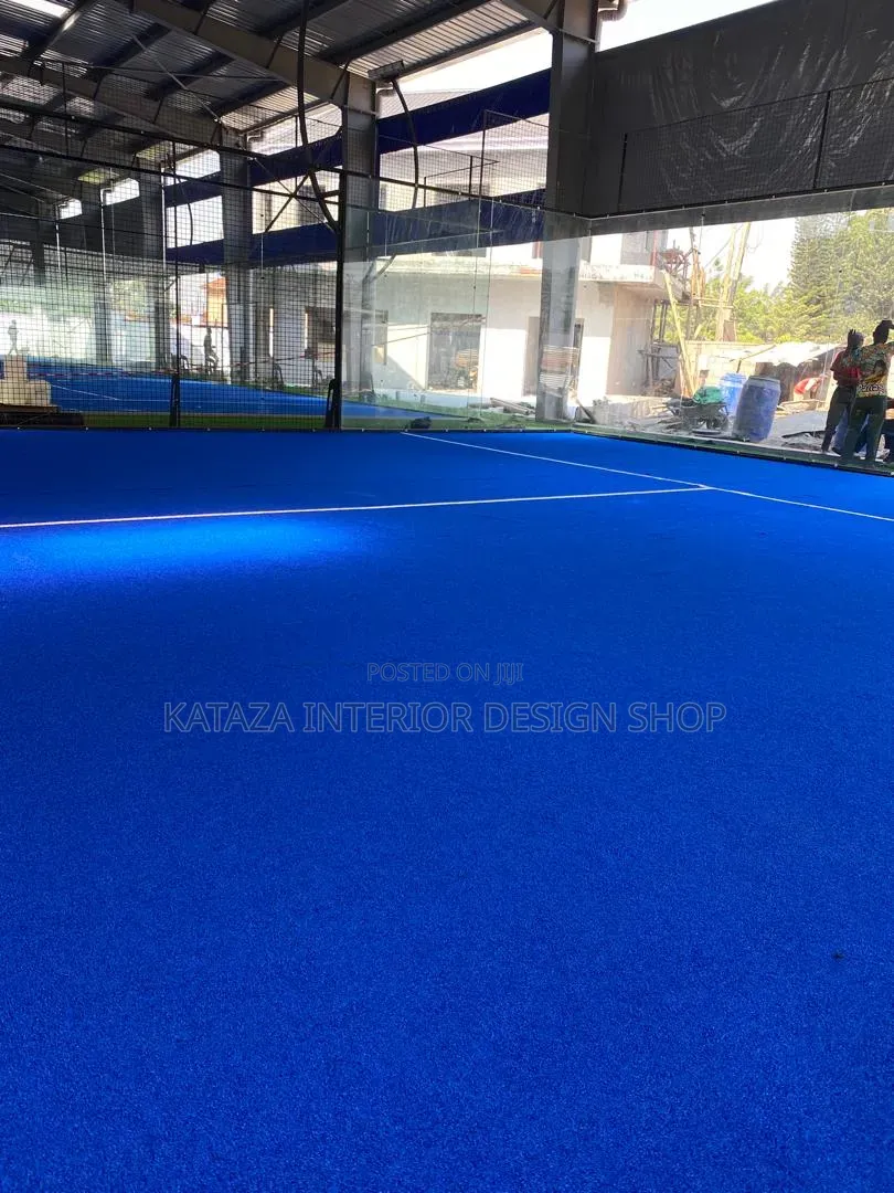 Synthetic Blue Grass Carpet