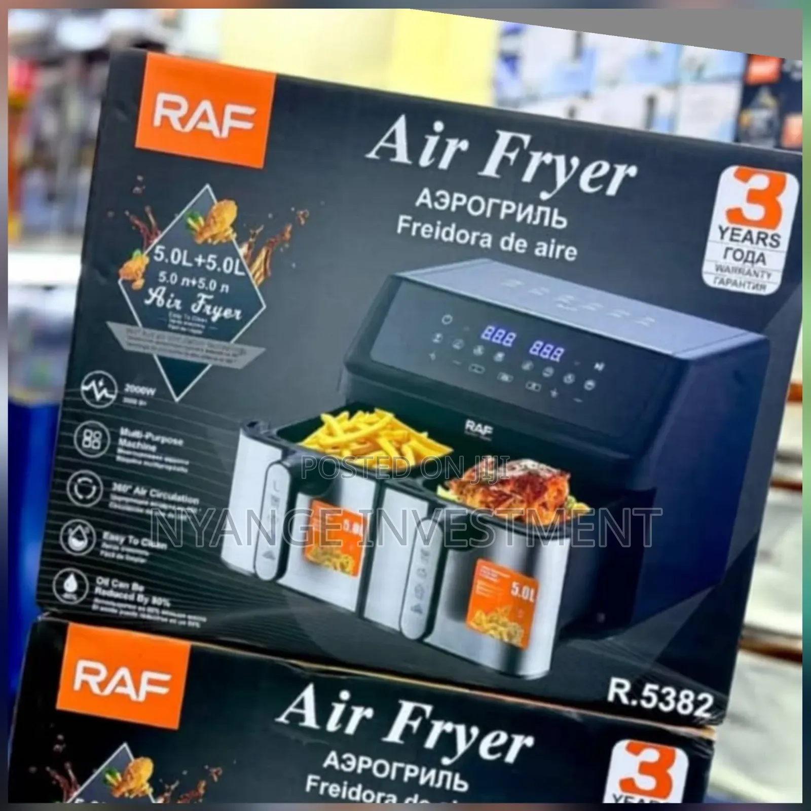 Raf R.5382 Smart Digital Air Fryer