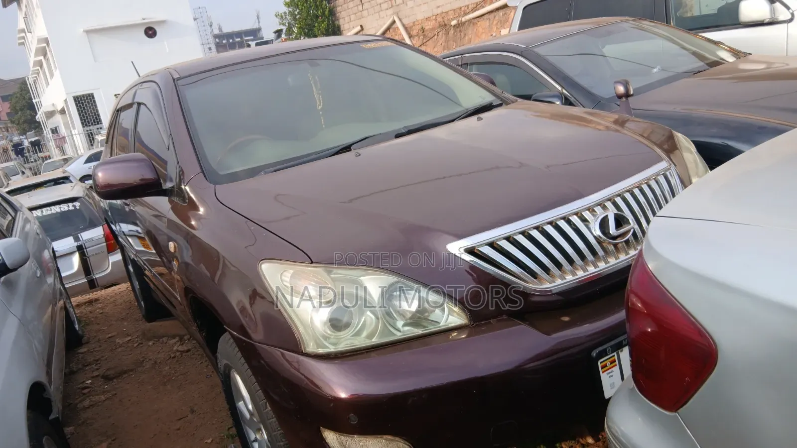 Toyota Harrier 2008 Maroon