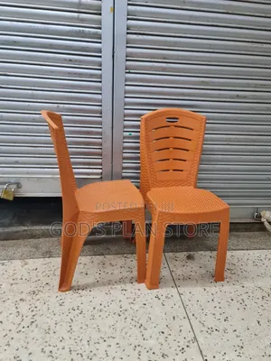 Orange Indoor Matted Plastic Chairs Plastic Chairs