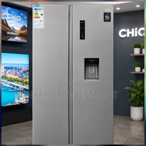 560 Litres Refrigerator. Chiq 560l Double Door Fridge With Dispenser