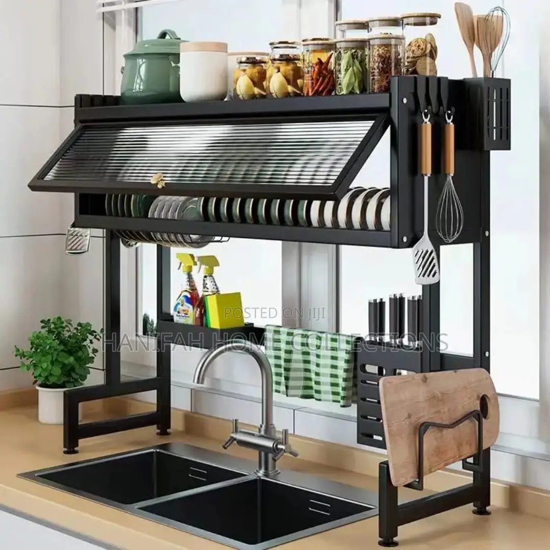 Over-the-sink Dish Drying Rack