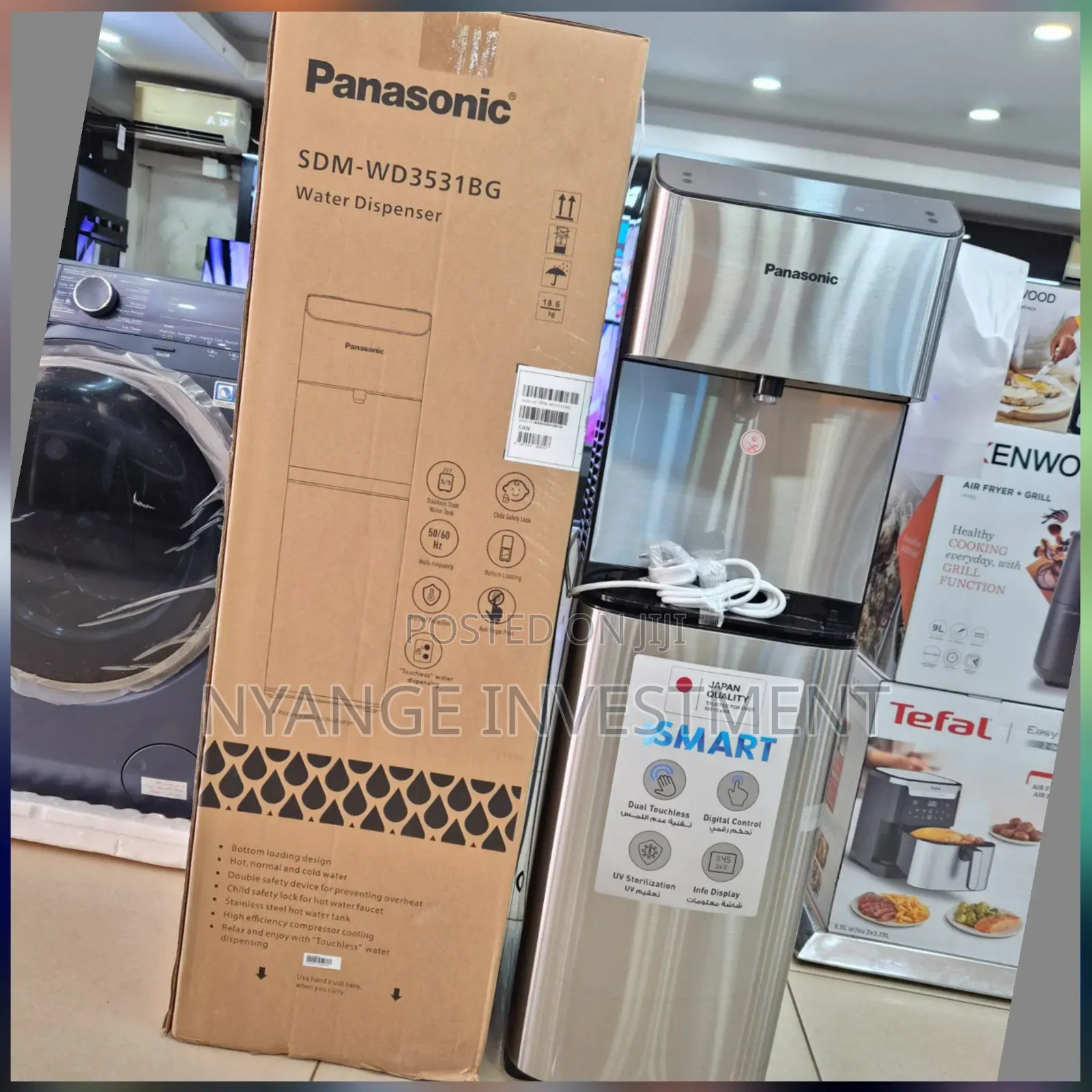 Panasonic SDM-Wd3531bg Bottom-Loading Water Dispenser.