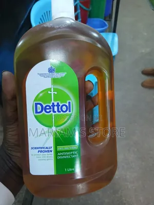 1-Litre Bottle of Dettol Antiseptic Disinfectant Liquid.