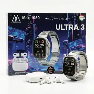 Ultra Smart Watch Combo Pack With Extra Straps