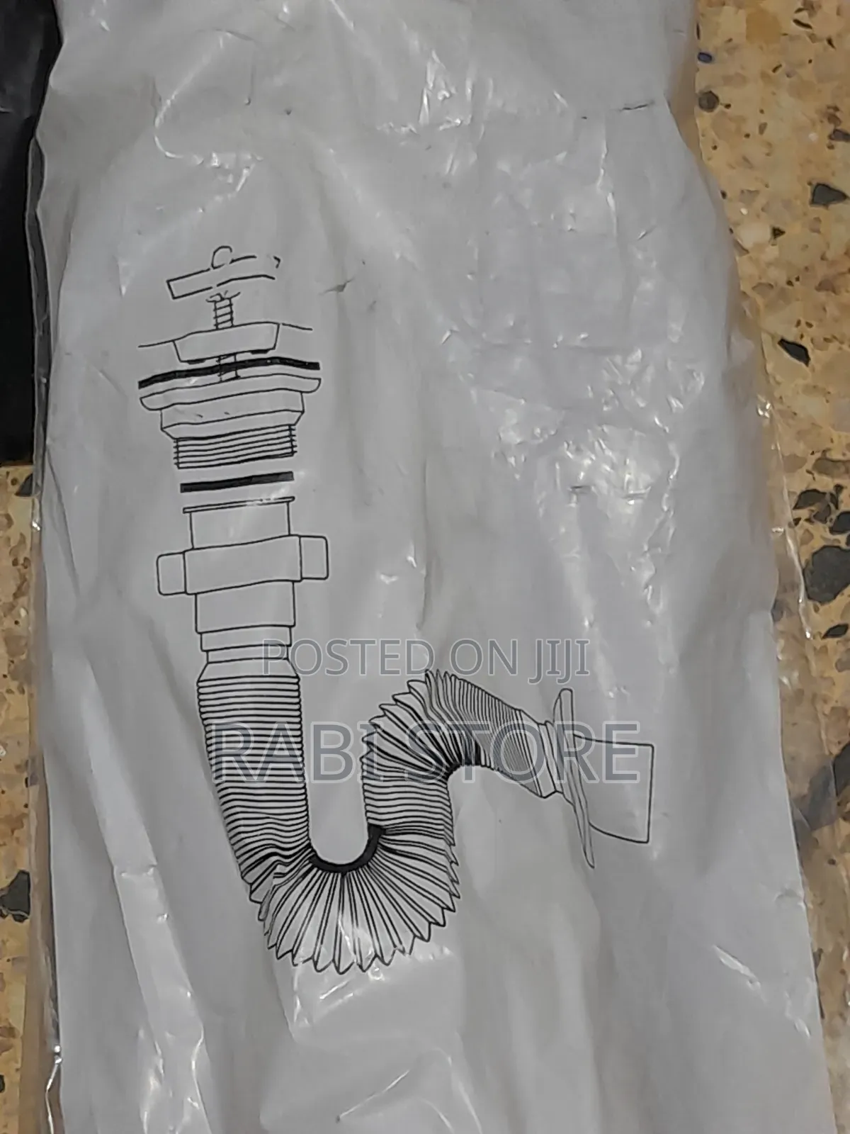 Extensible Hose With Ss Waste Set