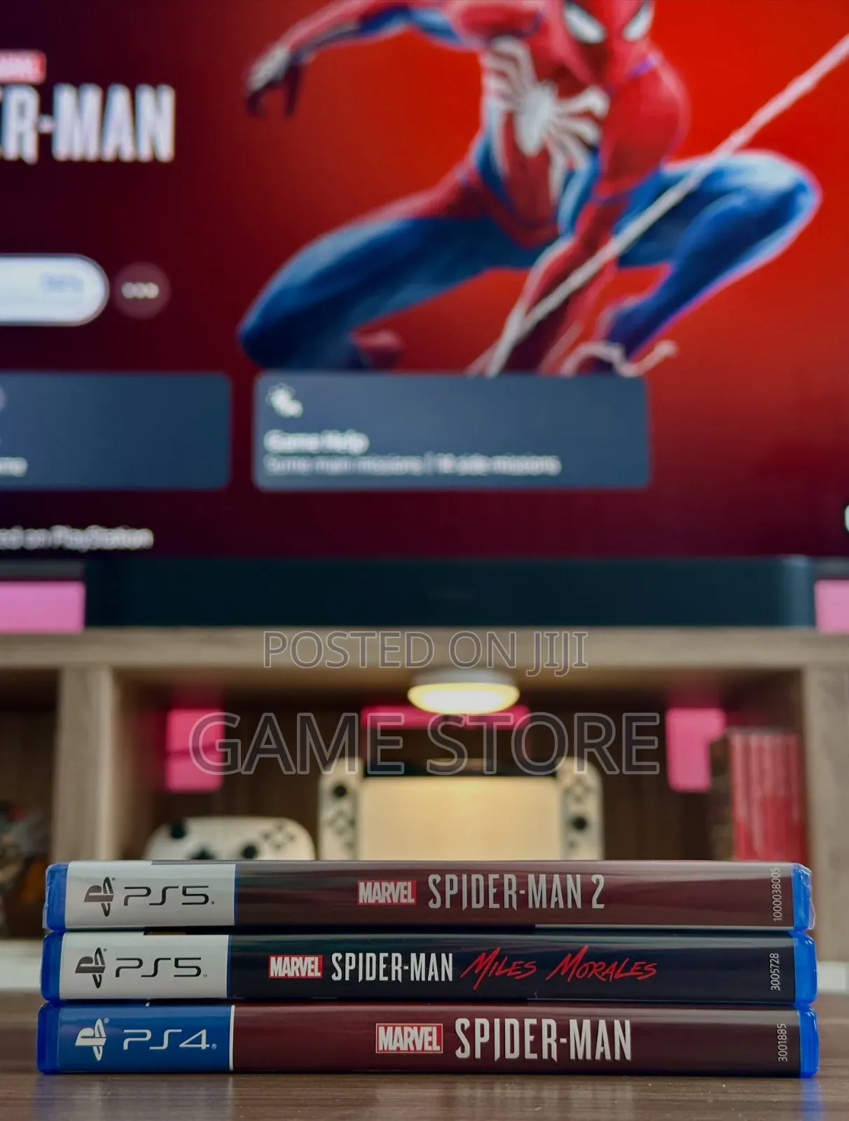 All Spiderman Games for Ps4 and Ps5.