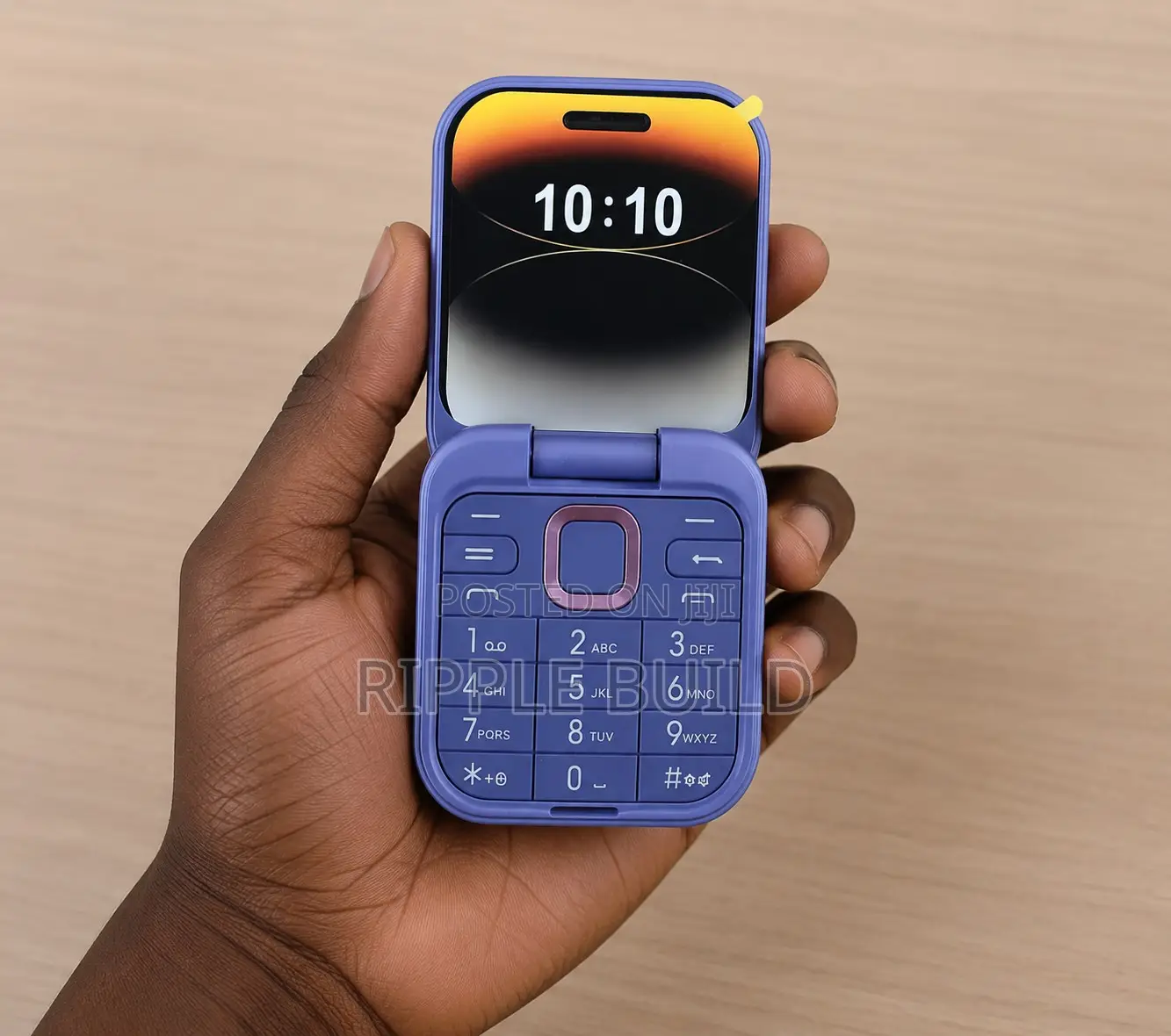 New Mobile Phone Purple