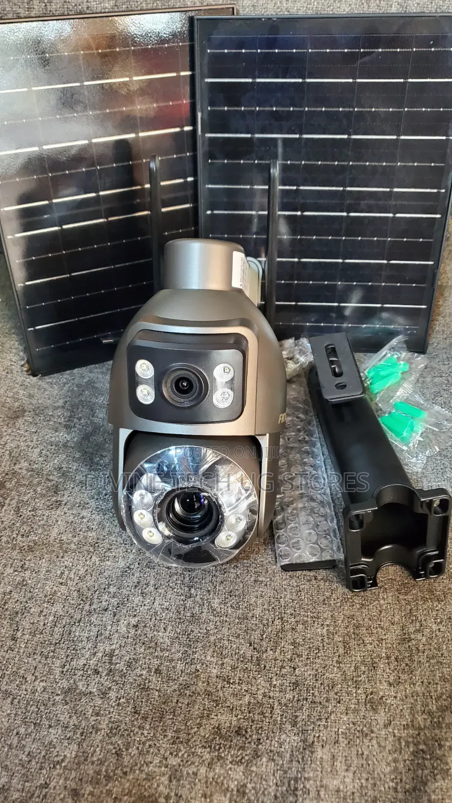 Aov Advanced Esim 4g Solar Security Camera- 20x Zoom