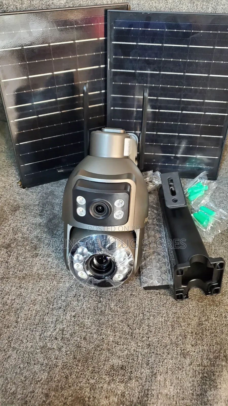 Aov Advanced Esim 4g Solar Security Camera- 20x Zoom