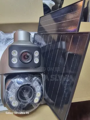 Aov 90×Zoom-Solar Camera 2lens With 2 Panels-Full Hd