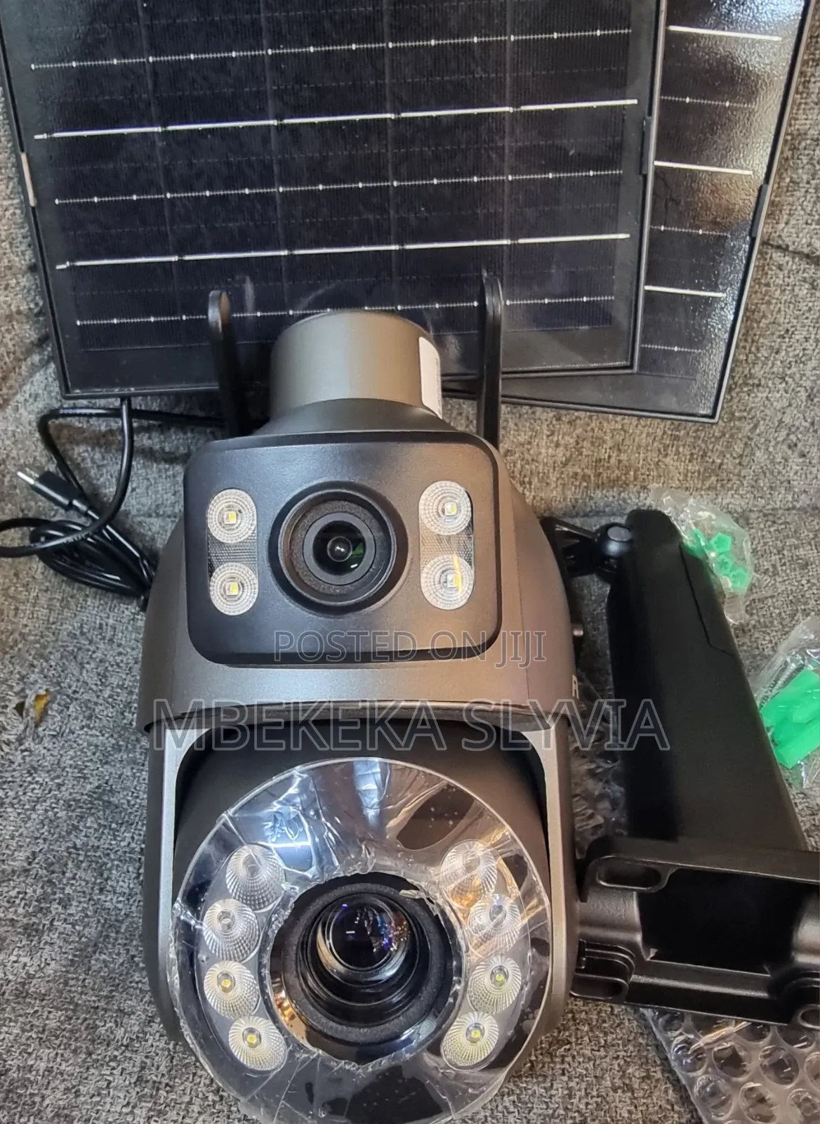 Aov 90×Zoom-Solar Camera 2lens With 2 Panels-Full Hd