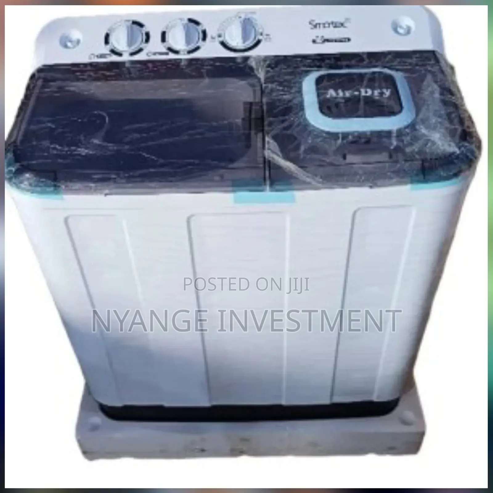 10kg Washing Machine. Smartec Twin Tab Washing Machine.