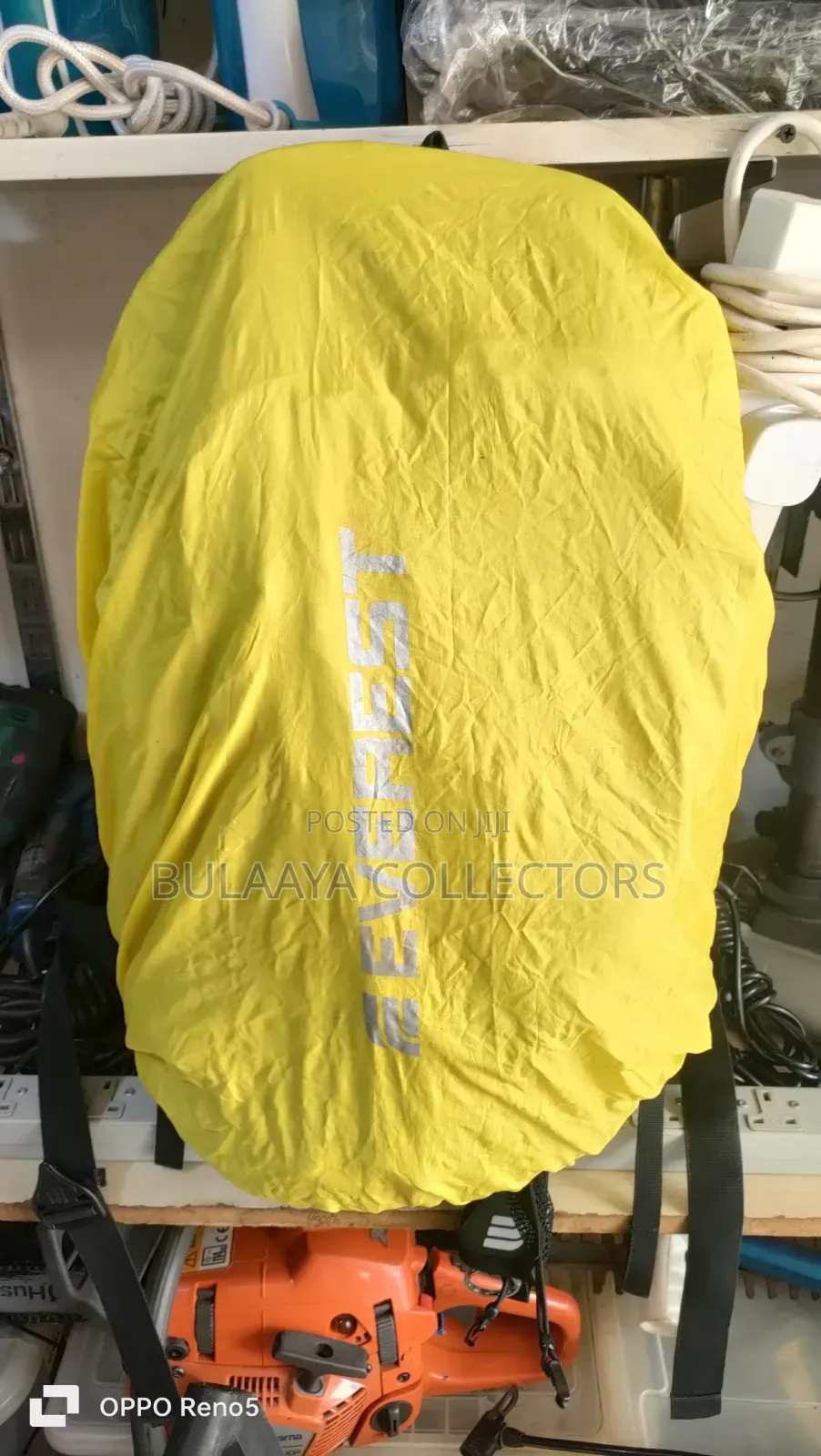 Uk Used Blue and Black Everest Hiking Backpack.