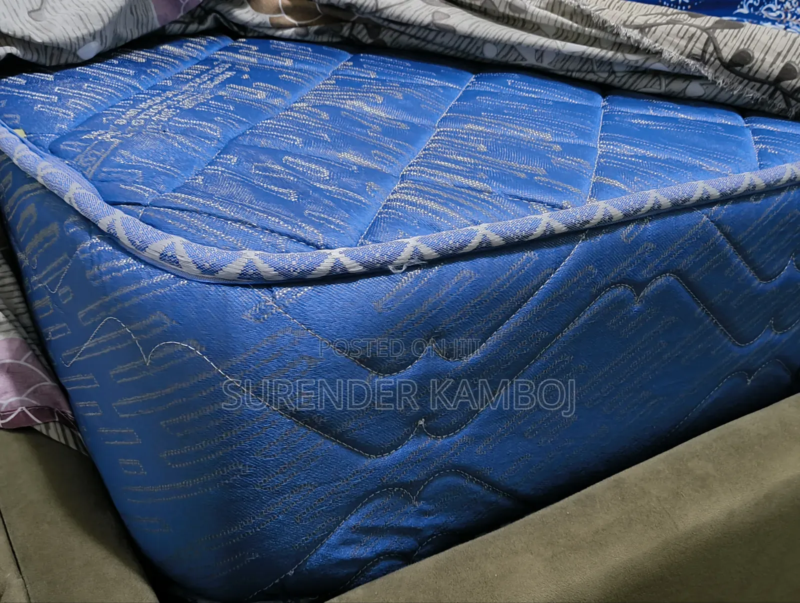 Chester Bed 5*6 With Mattress and Side Drawers