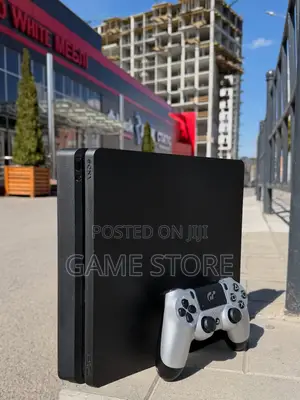 Ps4 Slim, 12 Games 2 Pads: Perfect for Your Entertainment Hub.