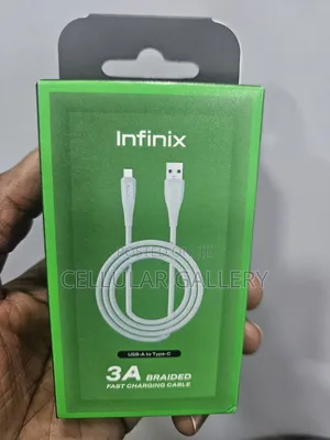 Infinix 3a Braided Fast Charging Usb-a to Type-C Cable