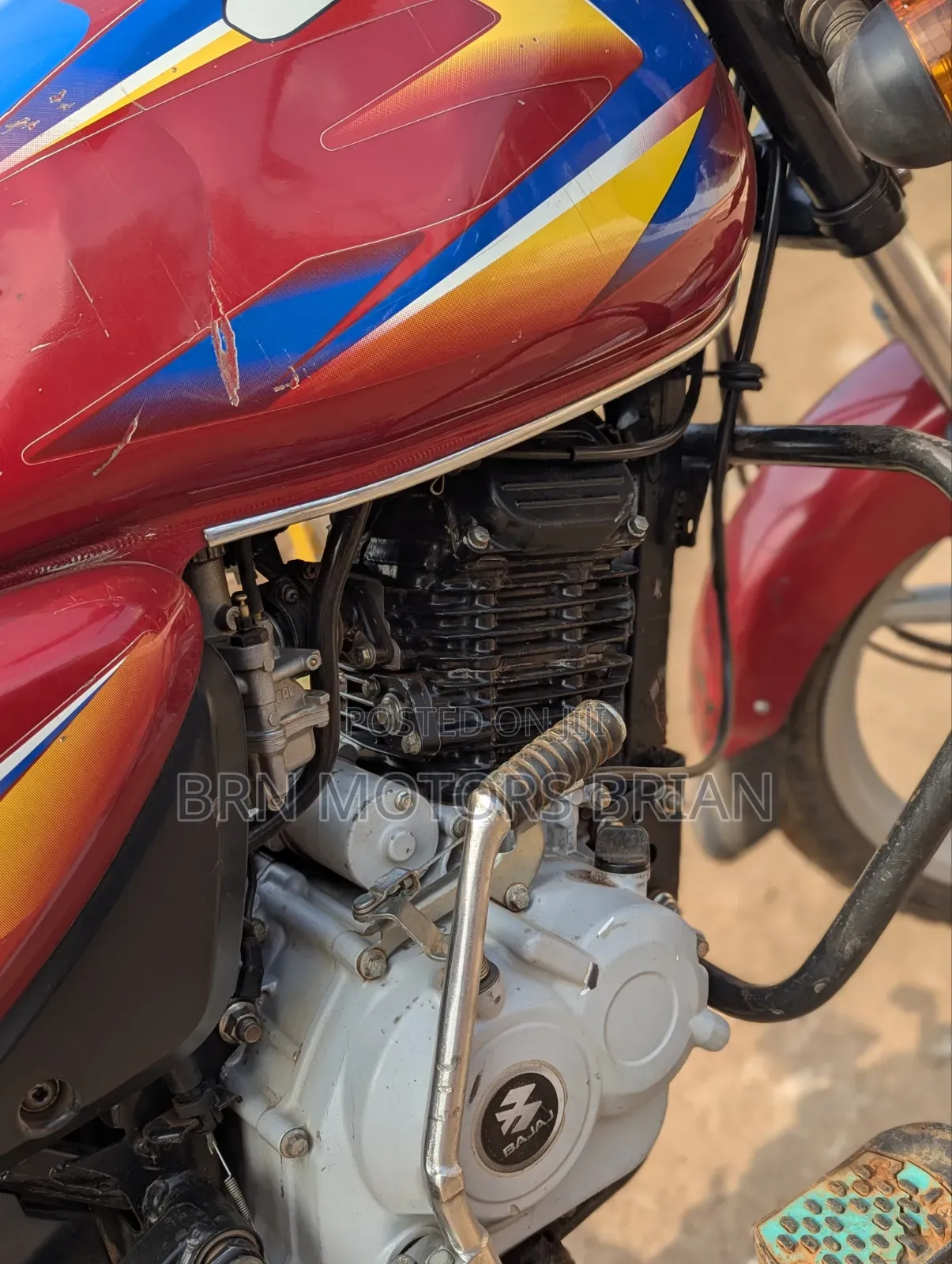 Bajaj Boxer 125 2023 Red