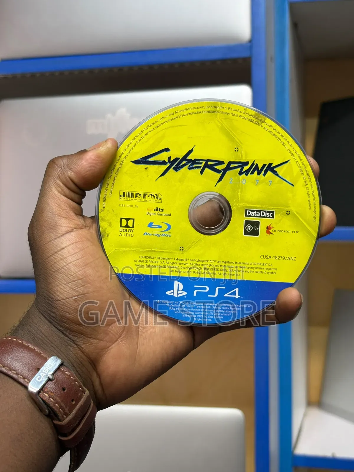 Cyberpunk Ps4 Game Cd
