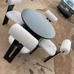 Black Luxury 4seater Dinning Table