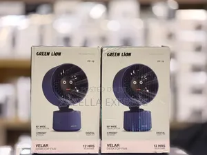 Green Lion Velar Desktop Fan Rechargeable – 5 Speed Levels 12 Hours