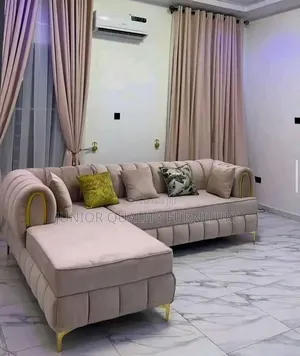Luxurious L-Shaped Sofa Set