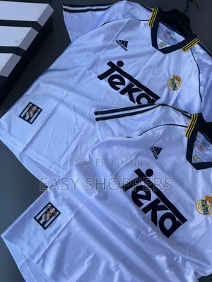 Real Madrid 1999/2000 Home Jersey - Teka Sponsor