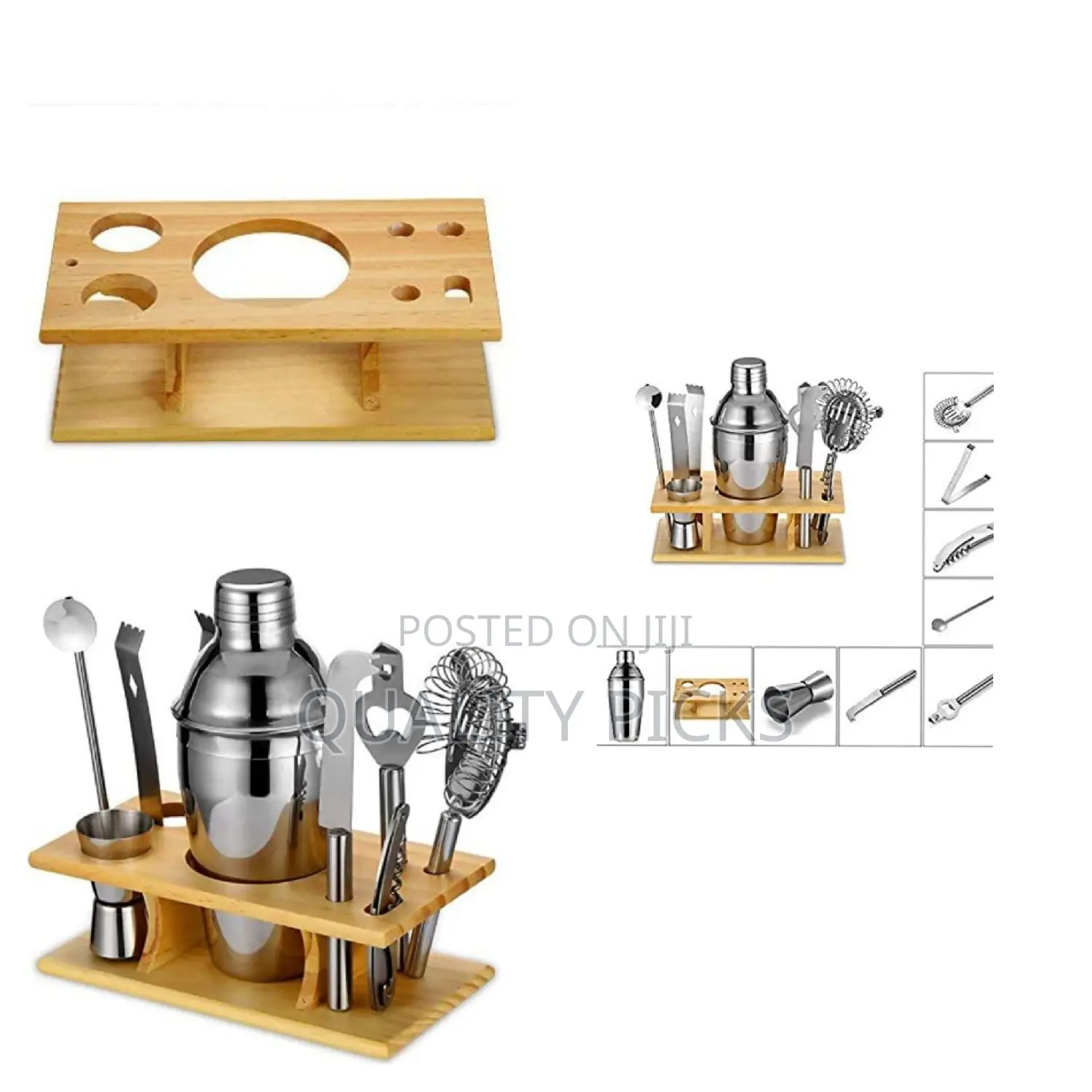 Cocktail Mixer Set Bartender Toolbar Kit