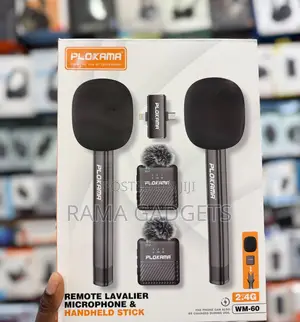 Plokama Wm-60 Wireless Lavalier Microphone S