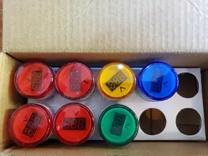 Digital Voltage Indicator Panel Lights