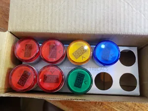 Digital Voltage Indicator Panel Lights