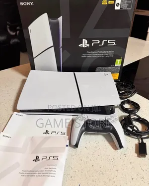 Playstation 5 Slim Digital Brand New Immersive 1tb Gaming Powerhouse