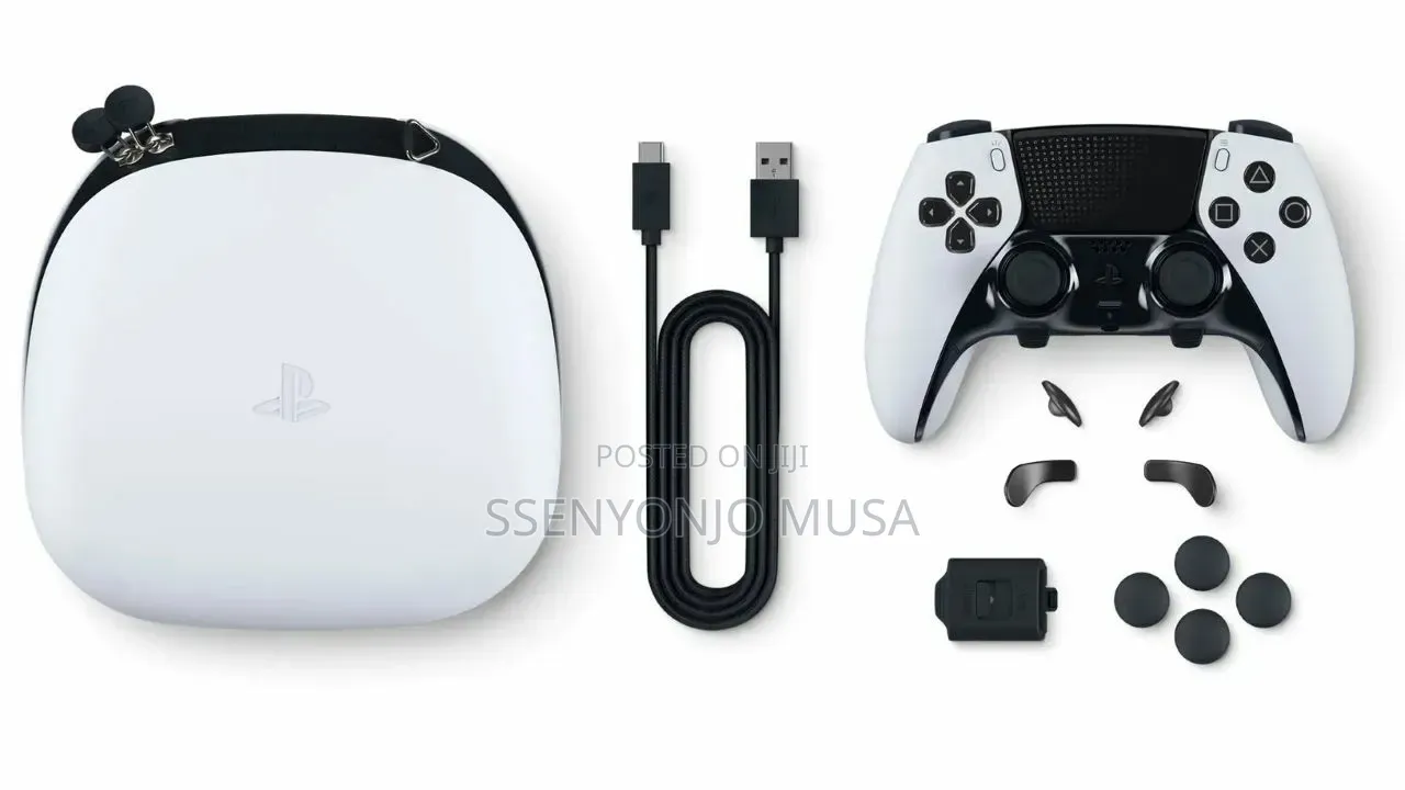 Sony Ps5 Dualsense Wireless Controller – Midnight Black for Ps5, Pc-