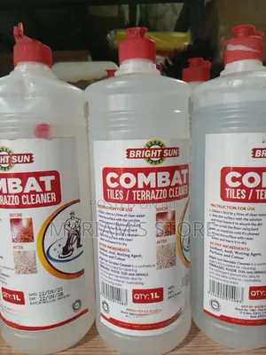 Combat Tiles/Terrazzo Cleaner To Remove Dirt And Stains