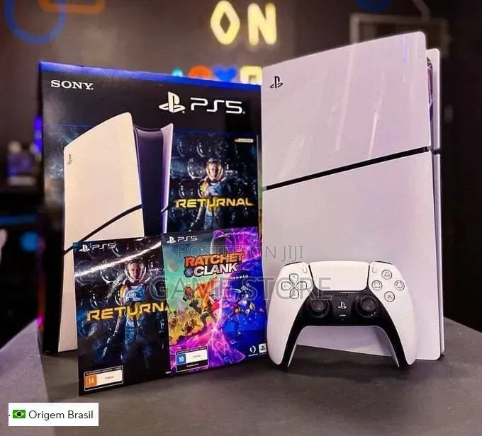 Ps5 Slim Disc Brand New Original Gaming Console Sealed in Box Now