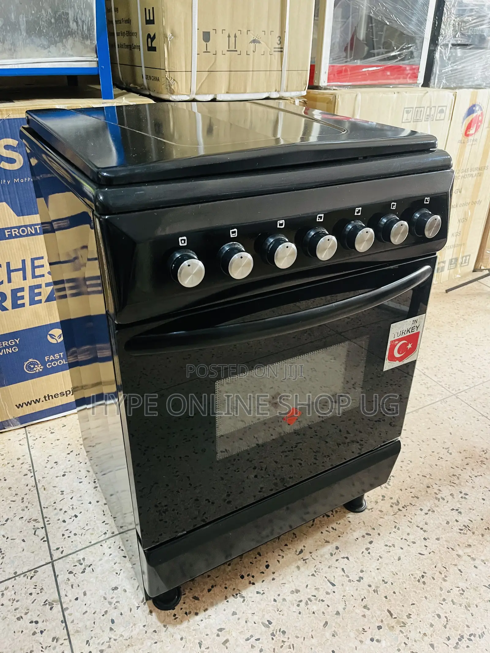 Multiple 60 by 60 Inches Turkey Made Full Gas Standing Cooker