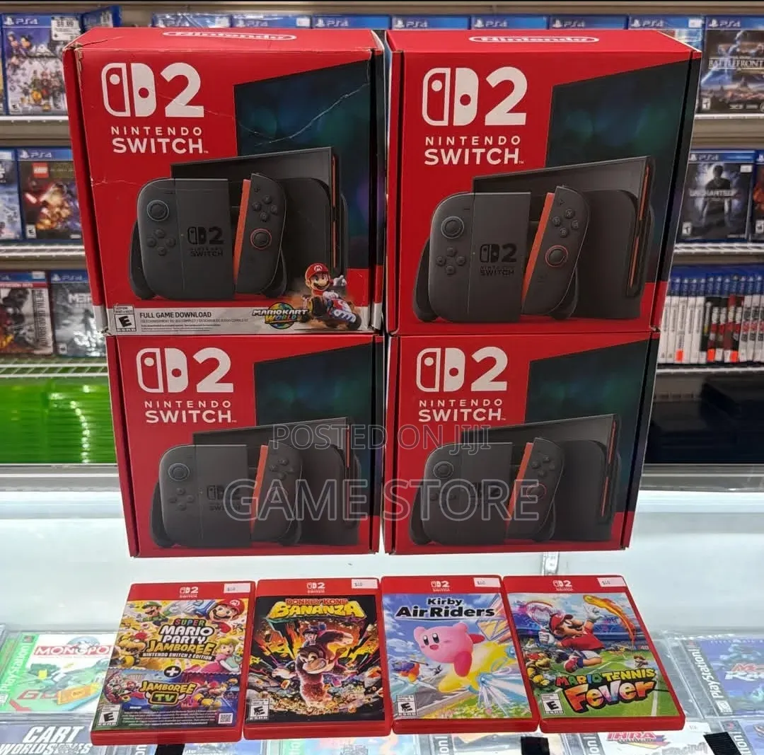 Nintendo Switch 2 Consoles. Comes With 1 Free Game