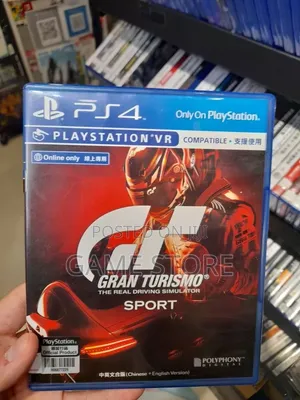 Gran Turismo Game Cd for Ps4