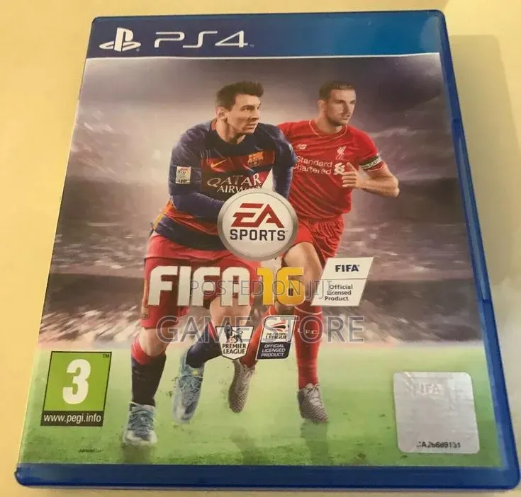 ​Fifa 16 Game Cd for Ps4: When We Used to Bet Rolex for the Winner