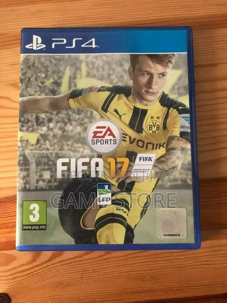 Fifa 17 Game Cd for Ps4: Remember Playing Until Power Went Off.