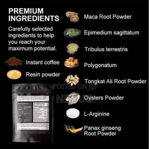 Maca Boost Coffee For Men's Bedroom Enhancement